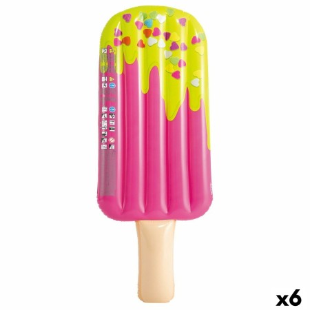 Colchoneta Hinchable Intex Rosa Helado 76 x 20 x 191 cm (6 Unidades)