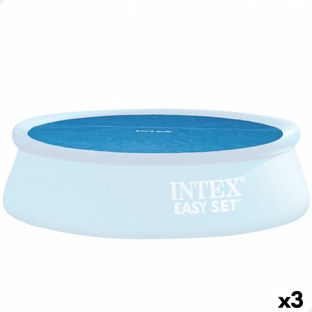 Cubrepiscinas Intex 29021 EASY SET/METAL FRAME 290 x 290 cm Azul