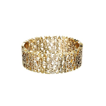 Bracelet Femme Karl Lagerfeld 5448310 Doré 6,5 cm