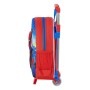 Mochila Escolar 3D con Ruedas Spiderman (28 x 10 x 67 cm)