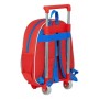 Mochila Escolar 3D con Ruedas Spiderman (28 x 10 x 67 cm)