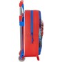 Mochila Escolar 3D con Ruedas Spiderman (28 x 10 x 67 cm)