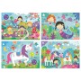 Set de 4 Puzzles Educa 18905 Fantaisie