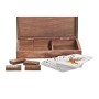 Set 3 Juegos de Mesa DKD Home Decor 17 x 12 x 3,5 cm