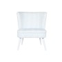 Sillón DKD Home Decor 73 x 67 x 85 cm Azul Madera Blanco