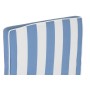 Cojín DKD Home Decor Hamaca 190 x 60 x 5 cm Blanco Azul cielo