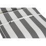 Cojín DKD Home Decor Hamaca 190 x 60 x 5 cm Gris Blanco