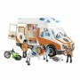 Playset City Life Emergency Ambulance Playmobil 70049 (Reacondicionado A)