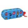 Portatodo Doble PJ Masks Azul 21 x 8 x 6 cm