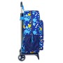 Mochila Escolar con Ruedas Sonic Speed Azul 33 x 42 x 14 cm