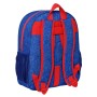 Mochila Escolar Sonic Let's roll 32 x 38 x 12 cm Azul marino