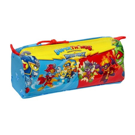 Trousse d'écolier SuperThings Rescue force Bleu 21 x 8 x 7 cm