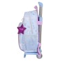 Cartable à roulettes Frozen Believe Lila 28 x 34 x 10 cm