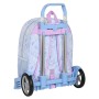 Cartable à roulettes Frozen Believe Lila 33 x 42 x 14 cm