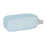 Trousse Fourre-Tout Double Moos Garden Turquoise 21 x 8 x 6 cm