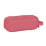 Portatodo Doble Safta Marsala Granate 21 x 8 x 6 cm