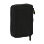 Plumier Doble Real Betis Balompié 12.5 x 19.5 x 4 cm Negro Lima (28 piezas)