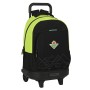 Mochila Escolar con Ruedas Real Betis Balompié 33 x 45 x 22 cm Negro Lima