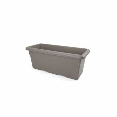 Pot Plastiken  100 x 44 x 40 cm Rectangulaire Taupe Plastique