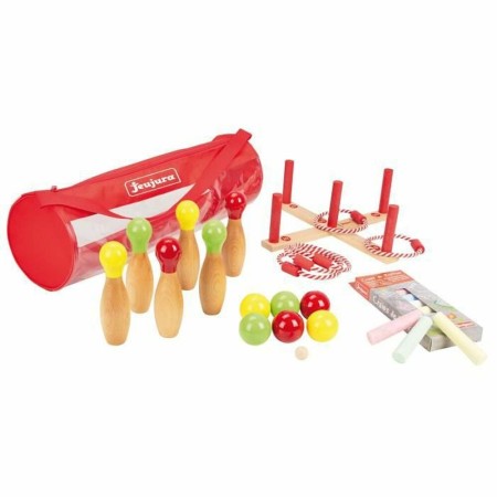 Set de Juegos de Habilidad Jeujura Wooden Outdoor Play Pack