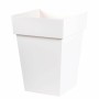 Maceta EDA Tuscany 39 x 39 x 53 cm Blanco Polipropileno