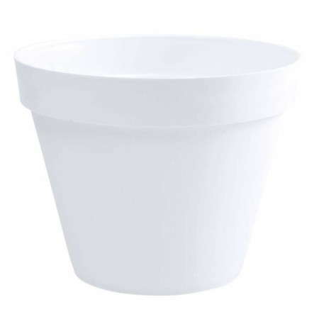 Maceta EDA Tuscan Ø 40 x 32 cm Redonda Blanco Polipropileno
