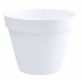 Maceta EDA Tuscan Ø 40 x 32 cm Redonda Blanco Polipropileno