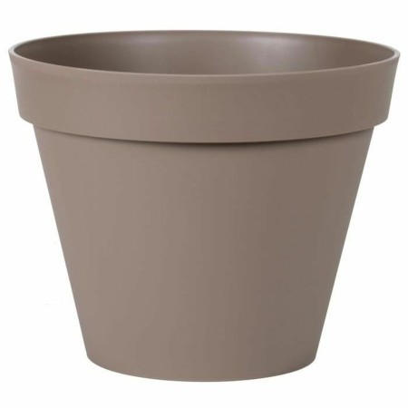 Maceta EDA Tuscan Ø 40 x 32 cm Redonda Taupé Polipropileno