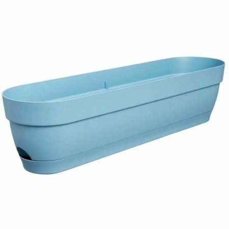 Jardinera Elho  70 cm Rectangular Azul Plástico