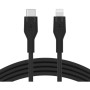 Câble USB-C vers Lightning Belkin CAA009BT1MBK 1 m