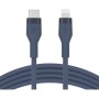 Cable USB-C a Lightning Belkin CAA009BT2MBL 2 m Azul