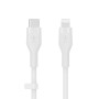 Câble USB-C vers Lightning Belkin CAA009BT2MWH 2 m Blanc