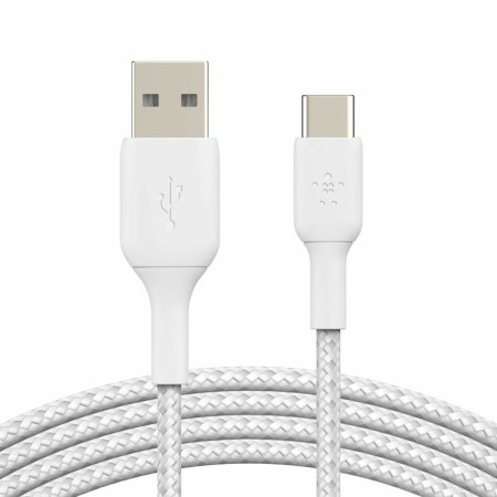 Câble USB-C vers USB Belkin CAB002BT1MWH 1 m Blanc