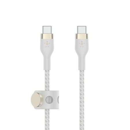 Cable USB-C Belkin CAB011BT1MWH 1 m Blanco