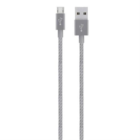 Câble USB vers micro USB Belkin F2CU021BT04-GRY 1,2 m Gris