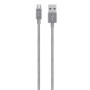 Cable USB a micro USB Belkin F2CU021BT04-GRY 1,2 m Gris