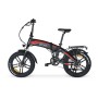 Bicicleta Eléctrica Youin BK1400R DAKAR Rojo Negro 20" 250 W 25 km/h