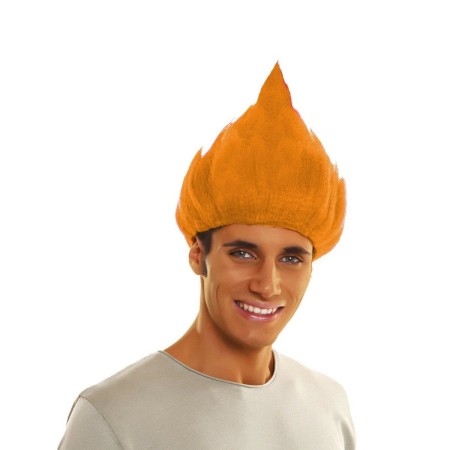Peluca My Other Me Trolls Naranja