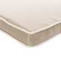 Coussin pour chaise longue 190 x 55 x 4 cm Taupe