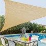 Tela Toldo 5 x 5 m Beige Polietileno