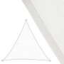 Tissu Auvent 3,5 x 3,5 m Polyéthylène Blanc