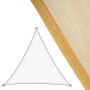 Tissu Auvent 3,5 x 3,5 m Beige Polyéthylène