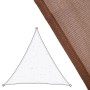 Tissu Auvent 3,5 x 3,5 m Polyéthylène Chocolat