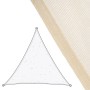 Tissu Auvent 3,5 x 3,5 m Beige Polyéthylène