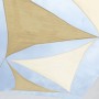 Tela Toldo 5 x 5 m Beige Polietileno