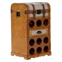 Botellero DKD Home Decor Natural Beige 40 x 35 x 71 cm Álamo