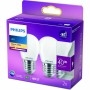 Bombilla LED Esférica Philips Vela y lustre 40 W 2 Unidades F (2700k)
