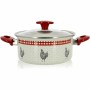 Casserole TheKitchenette Gris Acier inoxydable Ø 24 cm Acier émaillé