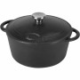 Casserole Sitram Ø 24 x 12 cm Noir 4 L Fonte