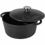 Casserole Sitram Ø 24 x 12 cm Noir 4 L Fonte